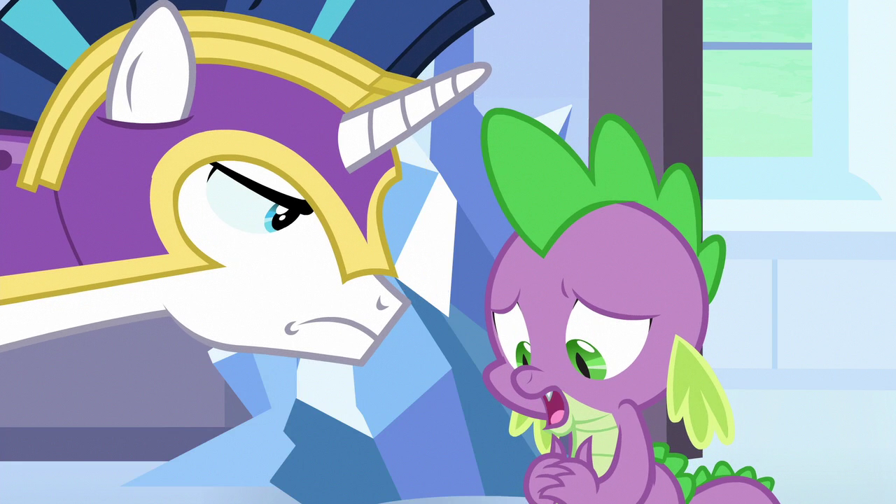 Imagem Spike "you're right, Shining Armor" S6E16.png My Little Pony